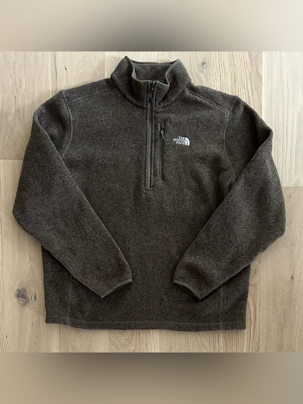 The North Face 1/4 Zip Fleece Sweater Jacket